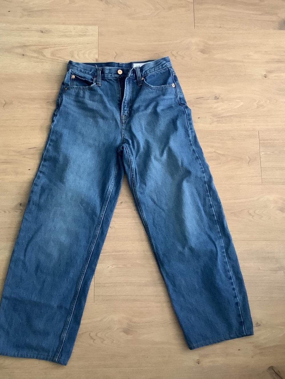 GAP barrel high rise jeans - Picture 2 of 8
